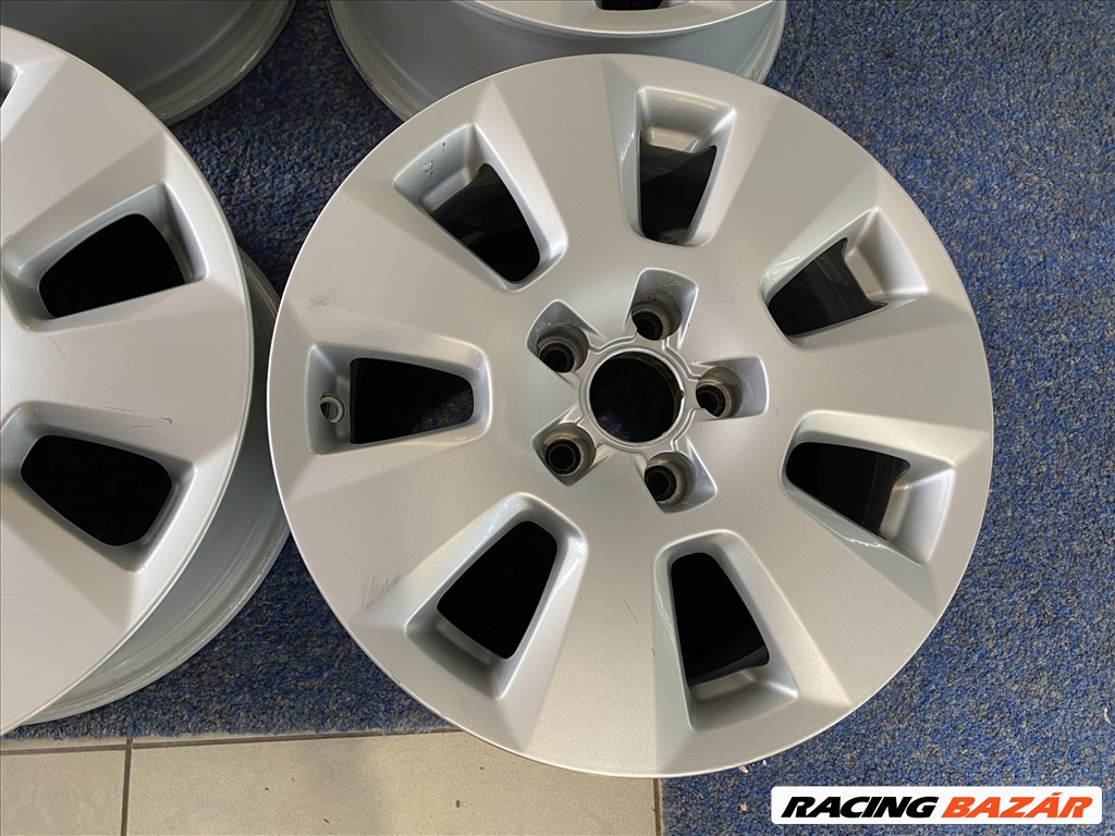 (2827)   Audi 16 gyári alufelni felni, 5x112, A6 A4 4. kép