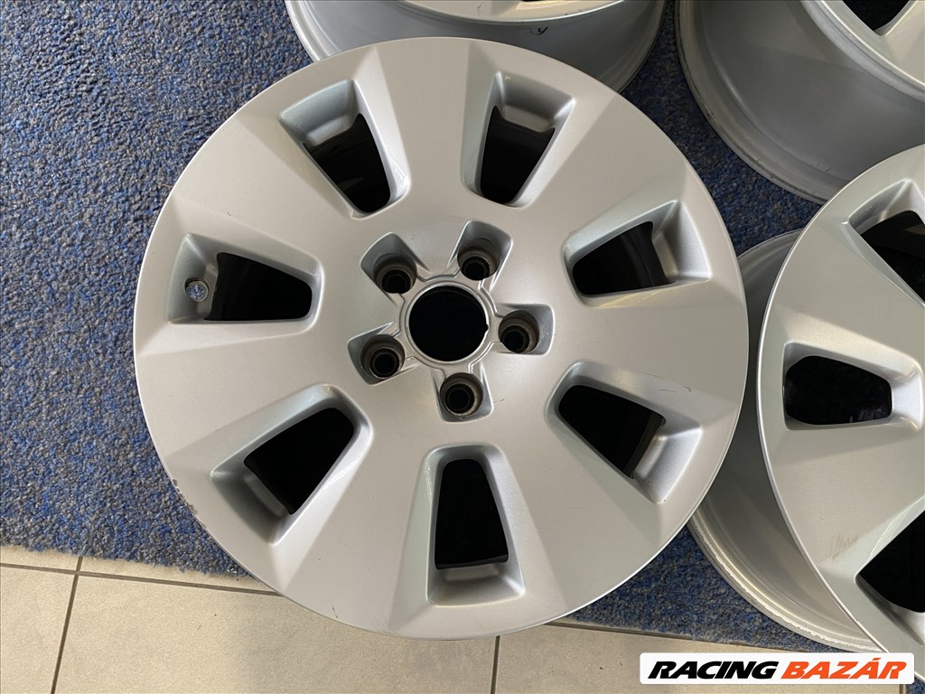 (2827)   Audi 16 gyári alufelni felni, 5x112, A6 A4 5. kép