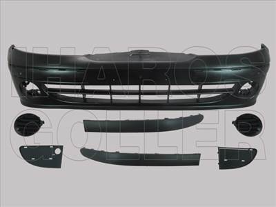 Renault Megane 1999-2002 - Első lökhárító alapozott, 7 részes szett