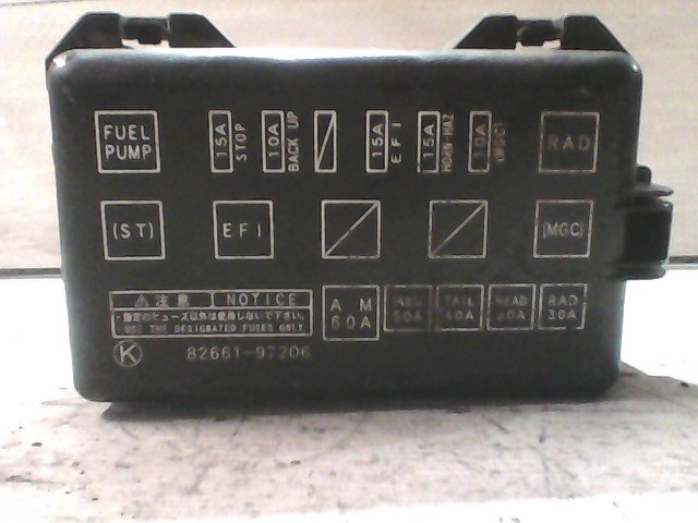 DAIHATSU COURE Biztosítéktábla BCM BSI BSM SAM GEM modul Motortér 1. kép