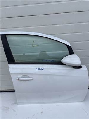 10206 Opel Corsa E Jobb első Ajtó Fehér Z40r