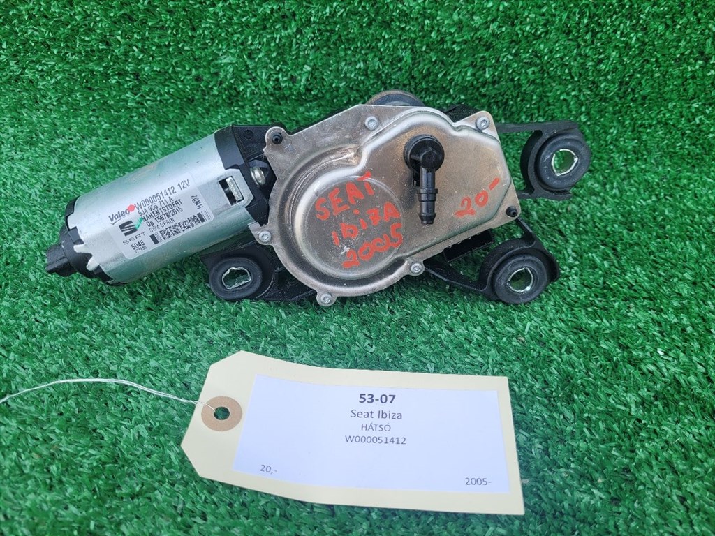 SEAT IBIZA IV Hátsó Ablaktörlő Motor 6J4955711 6j4955711a 2. kép