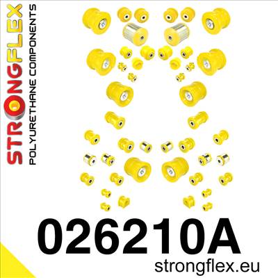 ELSŐ ÉS HÁTSÓ FELFÜGGESZTÉS STRONGFLEX SZILENT KÉSZLET SPORT Audi A6 C6 04-11 Quattro & Allroad