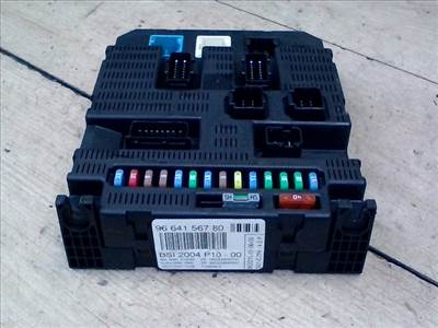 CITROEN C3 2002.04.01-2009.12.31 Biztosítéktábla BCM BSI BSM SAM GEM modul Utastér