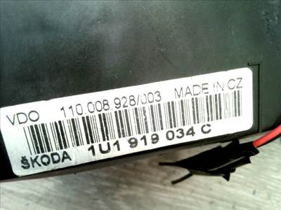 SKODA OCTAVIA 97-00 Kilóméteróra