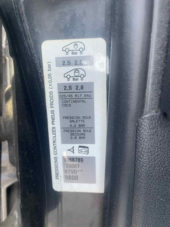 Peugeot 308 SW, 5FY, ÚJ TURBÓ, KTVD bontódik 6. kép