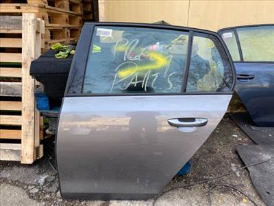 Volkswagen Golf VI Bal hátsó ajtó Szürke/sötétkék (részeivel)