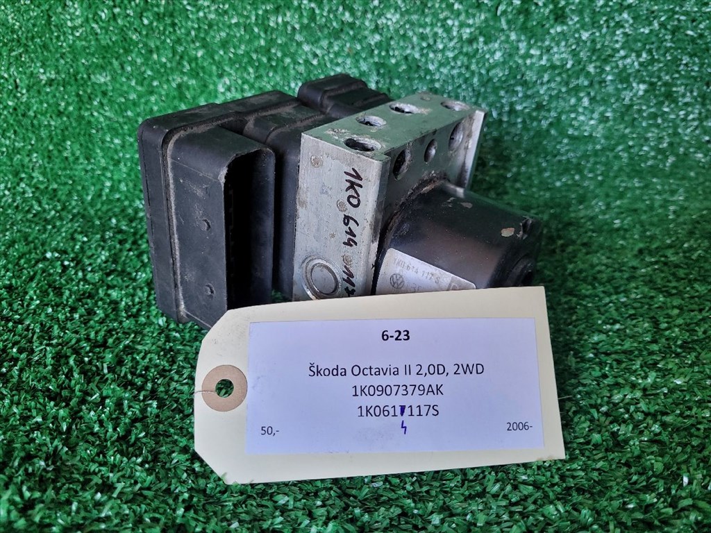 SKODA OCTAVIA II ABS Kocka 1K0907379AK 1k0614117s 2. kép