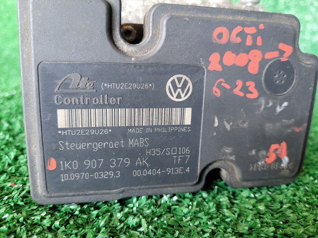 SKODA OCTAVIA II ABS Kocka 1K0907379AK 1k0614117s 4. kép