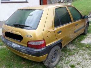 CITROEN SAXO 99- Jobb hátsó ajtóüveg