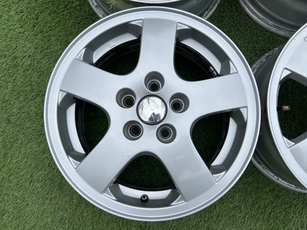 5x100 14" Skoda gyári alufelni 6Jx14h2 ET43 2. kép