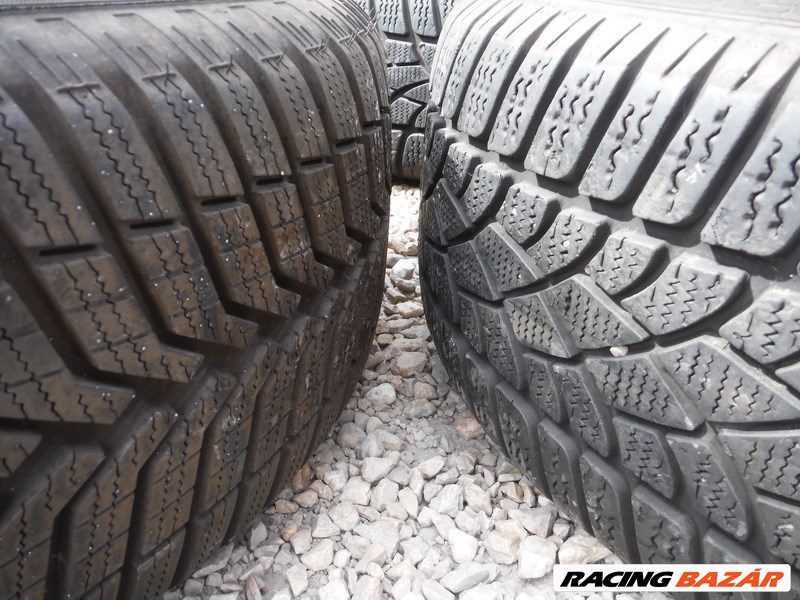BMW/VwT5 5x120-as 7x16 Dezent alufelni, rajta 205/55 R 16 újszerű Vredestein téli gumi sxx2 4. kép