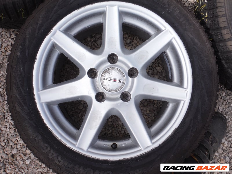 BMW/VwT5 5x120-as 7x16 Dezent alufelni, rajta 205/55 R 16 újszerű Vredestein téli gumi sxx2 3. kép
