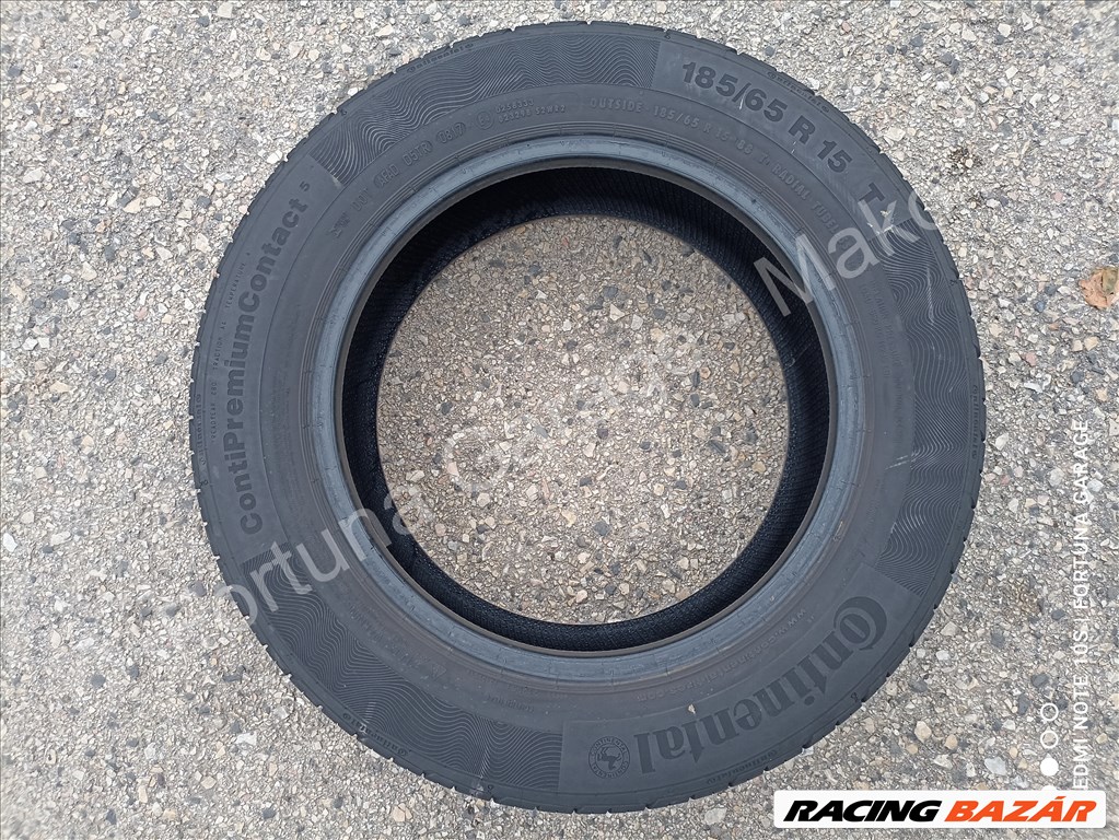 185/65 R15" Continental PC5 használt nyári garnitúra 3. kép