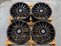 R17 (72,6) 5x112 - 5x100 7J ET35 Black Glossy Germany Excel alufelnik felnik