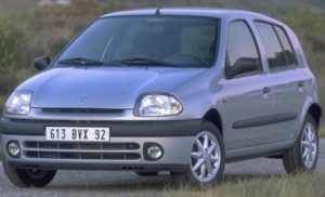 RENAULT CLIO 98-01 Bal hátsó fixüveg ajtóban