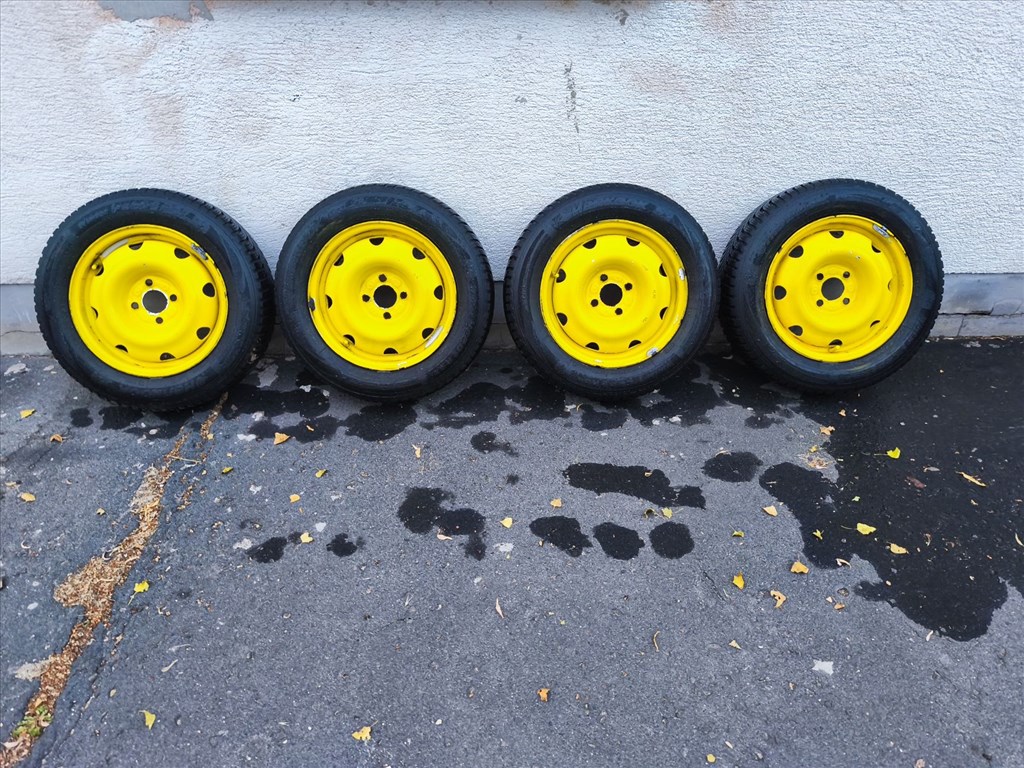 Renault lemezfelni Thalia Clio 4x100 14"  175/65 Hankook téli gumi 1. kép