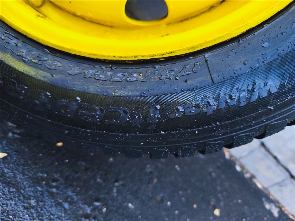 Renault lemezfelni Thalia Clio 4x100 14"  175/65 Hankook téli gumi 4. kép