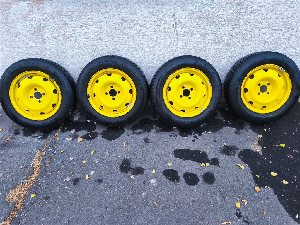 Renault lemezfelni Thalia Clio 4x100 14"  175/65 Hankook téli gumi 7. kép