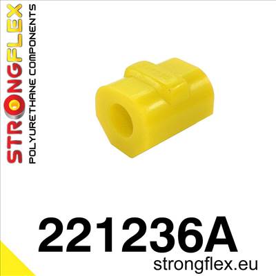 Első stabilizátor szilent 18-24 mm sárga  Audi 50 74-78, Volkswagen Derby, Volkswagen Polo I, II 75-94