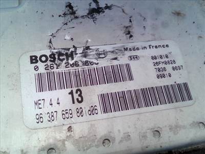 CITROEN XSARA 00.11-04.12 Motorvezérlő egység ECU PCM modul