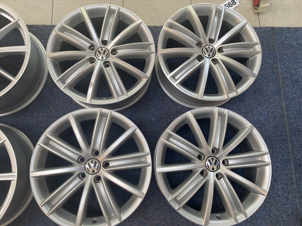 Volkswagen 18 gyári alufelni felni, 5x112, Tiguan   (3667) 3. kép