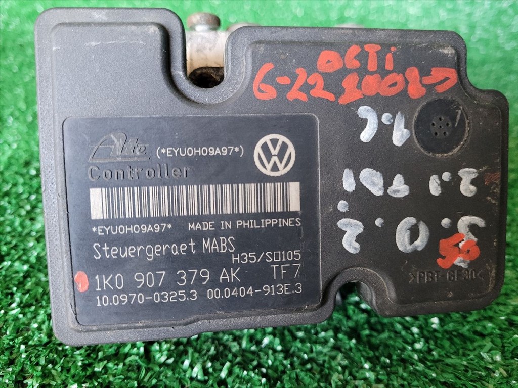 SKODA OCTAVIA II ABS Kocka 1K0907379AK 1k0614117s 4. kép