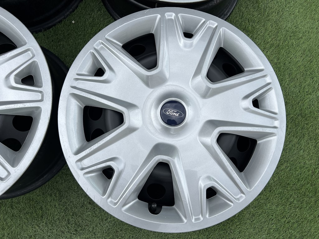 5x108 17" Ford gyári lemezfelni + dísztárcsa 7,5Jx17h2 ET52,5 4. kép