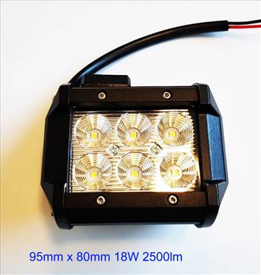 Ledes munkalámpa 12V/24V ML-D-18W