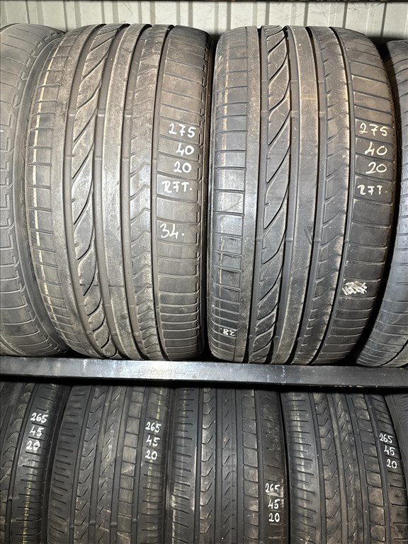 275/40 R20 Bridgestone Dueler H/P Sport 106W RSC l 2db l DOT : 3307 1. kép