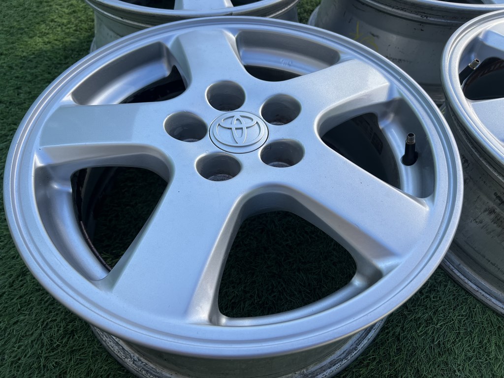 5x100 15" Toyota gyári alufelni 6Jx15h2 ET39 6. kép