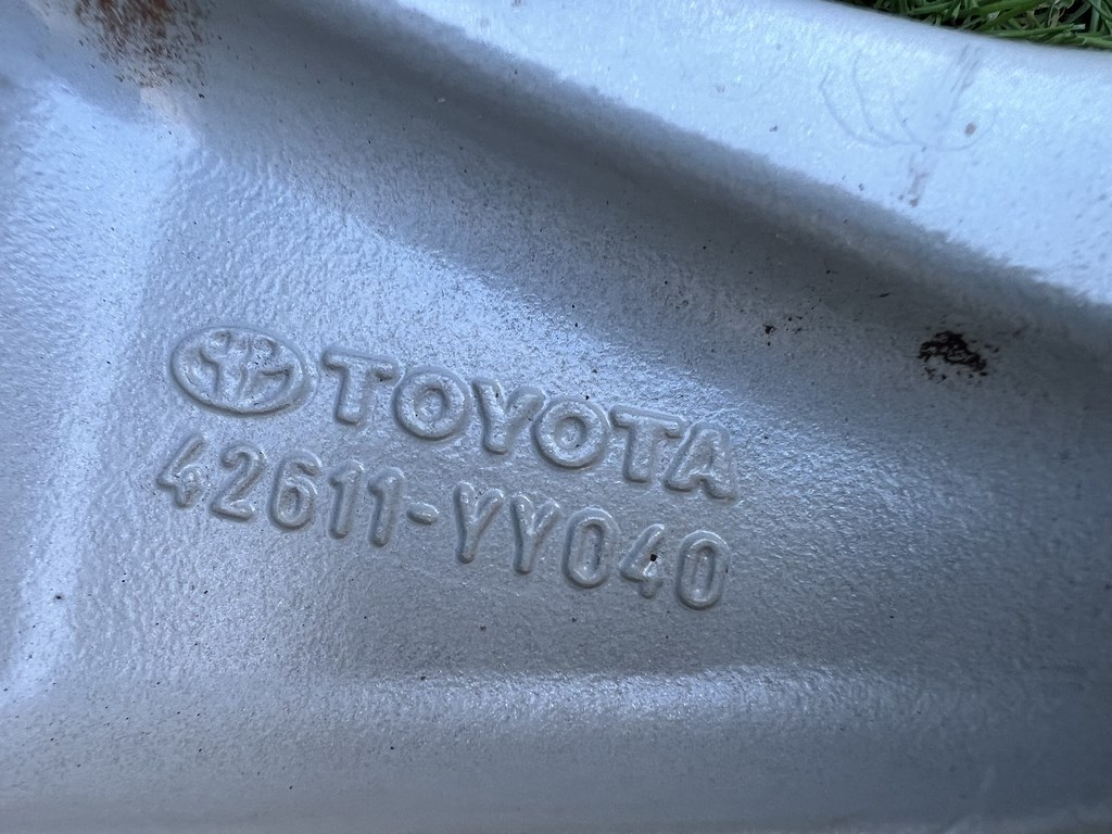 5x100 15" Toyota gyári alufelni 6Jx15h2 ET39 7. kép