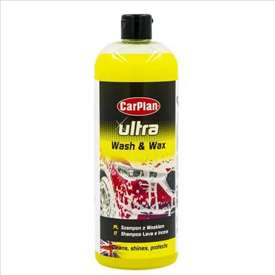 Autósampon és viasz 2:1 1 liter, CarPlan Ultra Wash &amp; Wax