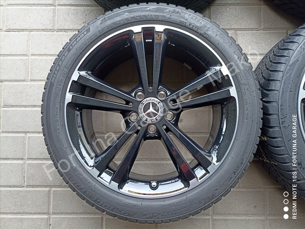 5x112 18" Mercedes-Benz (W177) újszerű téli kerékgarnitúra 3. kép