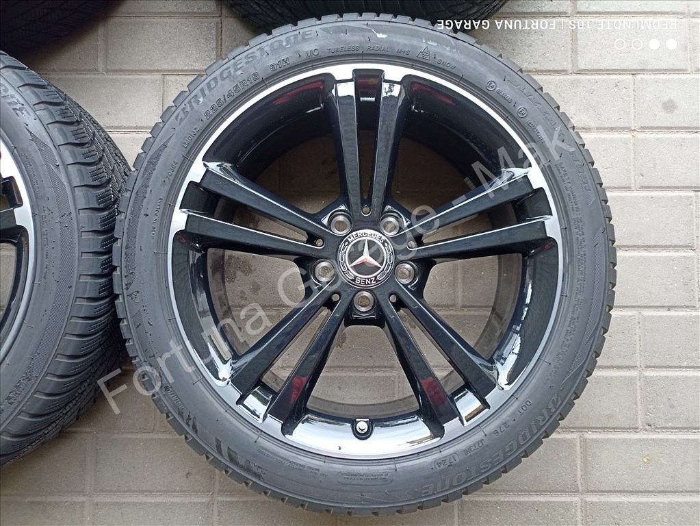 5x112 18" Mercedes-Benz (W177) újszerű téli kerékgarnitúra 4. kép