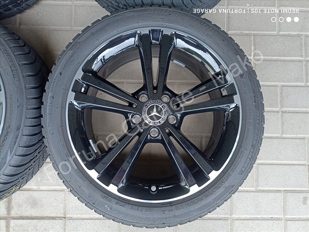 5x112 18" Mercedes-Benz (W177) újszerű téli kerékgarnitúra 6. kép