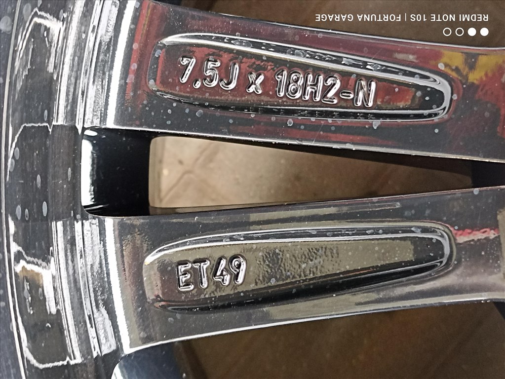 5x112 18" Mercedes-Benz (W177) újszerű téli kerékgarnitúra 7. kép