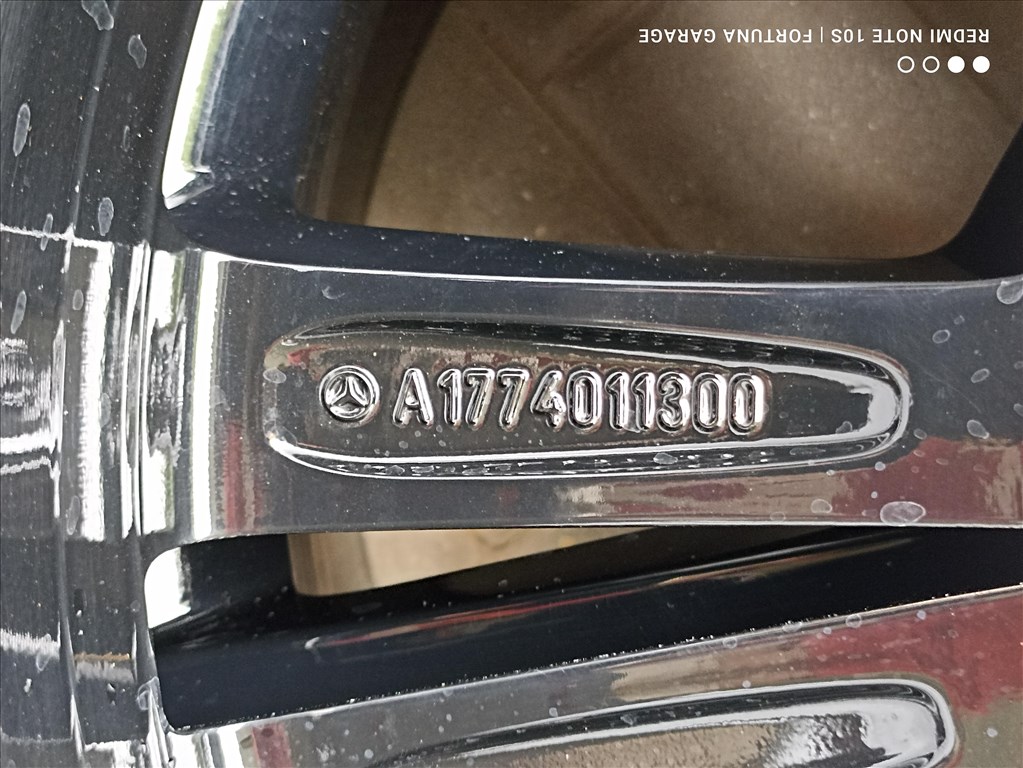 5x112 18" Mercedes-Benz (W177) újszerű téli kerékgarnitúra 8. kép