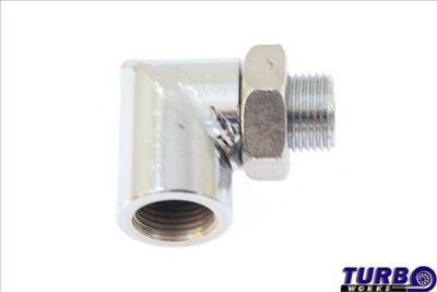 TurboWorks 90° M18x1,5 lambda szonda adapter