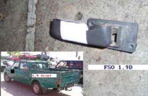 DAEWOO FSO BELSŐ NYITÓ SZÜRKE 2.AJTÓS