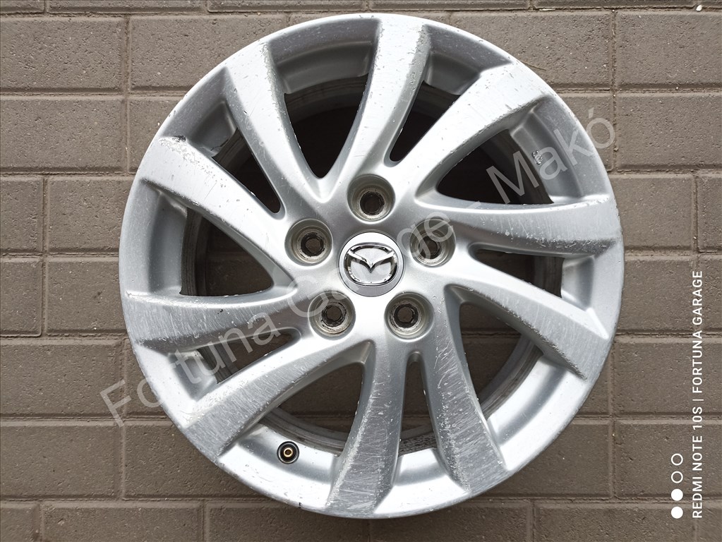 5x114,3 16" Mazda használt alufelni garnitúra 3. kép