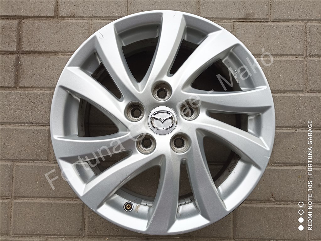 5x114,3 16" Mazda használt alufelni garnitúra 6. kép
