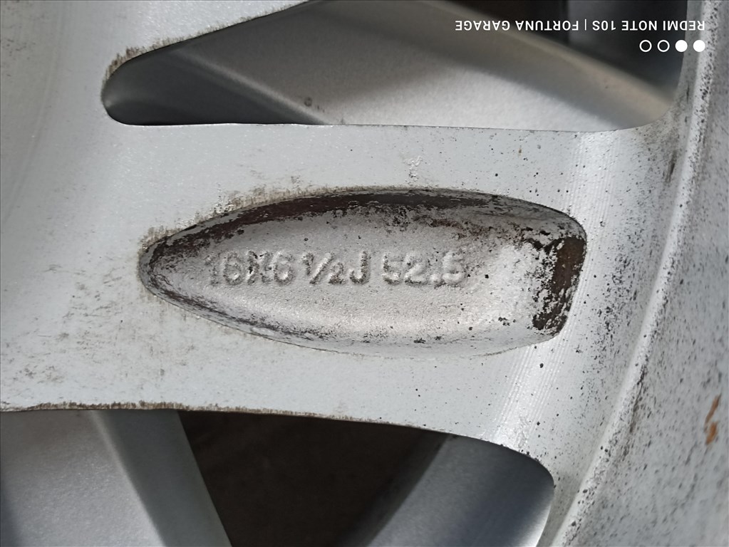 5x114,3 16" Mazda használt alufelni garnitúra 7. kép