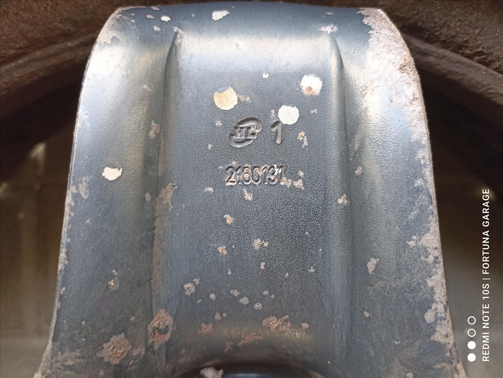 5x110 16" Opel Struktur lemezfelni garnitúra dísztárcsával (637) 9. kép