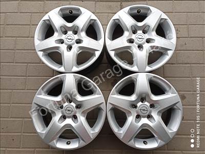 5x110 16" Opel Struktur lemezfelni garnitúra dísztárcsával (637)
