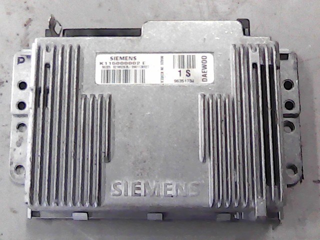 DAEWOO MATIZ 98-01 Motorvezérlő egység ECU PCM modul 1. kép