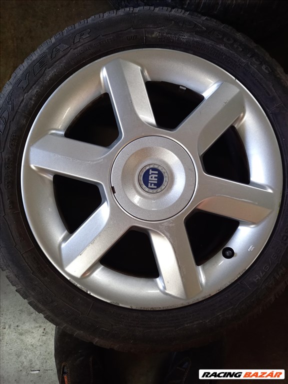 Fiat Doblo 5x98 lyukosztású 16" haszn (gyári felni) alufelni,195/60R16 Goodyear nyári gumi Sxx1 3. kép
