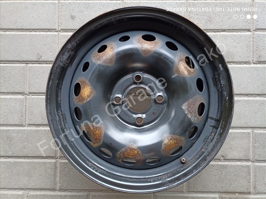 4x100 15" Renault használt lemezfelni garnitúra (632) 5. kép