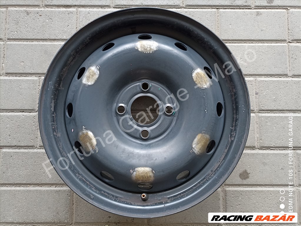 4x100 15" Renault / Dacia használt lemezfelni garnitúra (634) 3. kép