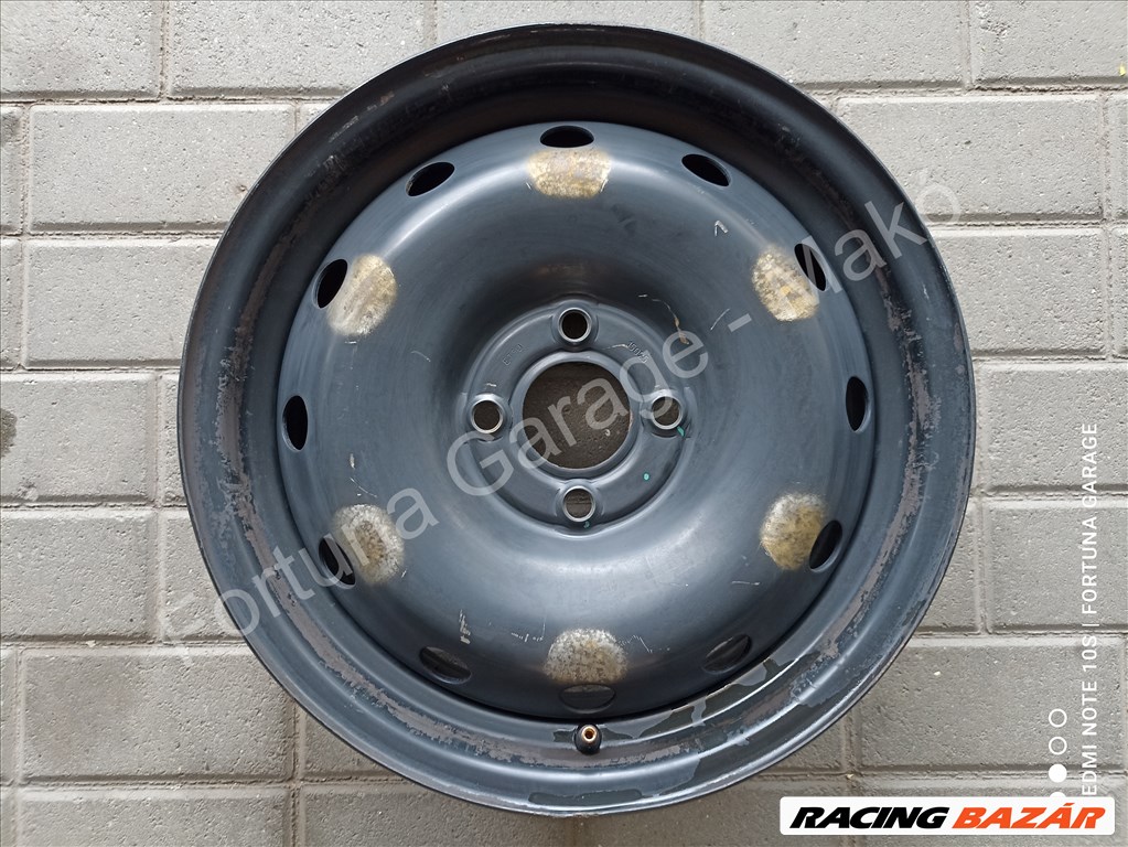4x100 15" Renault / Dacia használt lemezfelni garnitúra (634) 5. kép